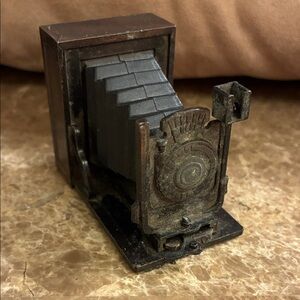 Vintage Black Folding Camera Pencil Sharpener